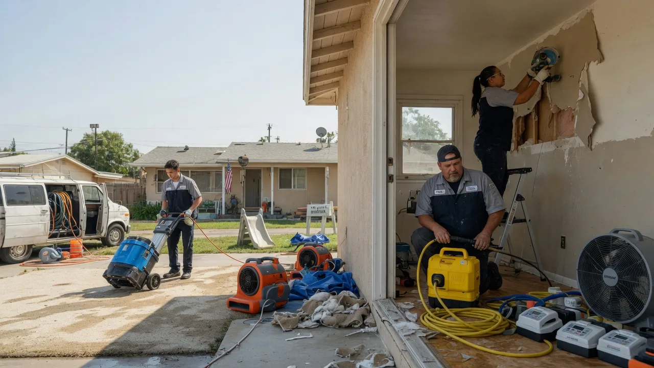 Water Damage Restoration in Edroy, TX near me
